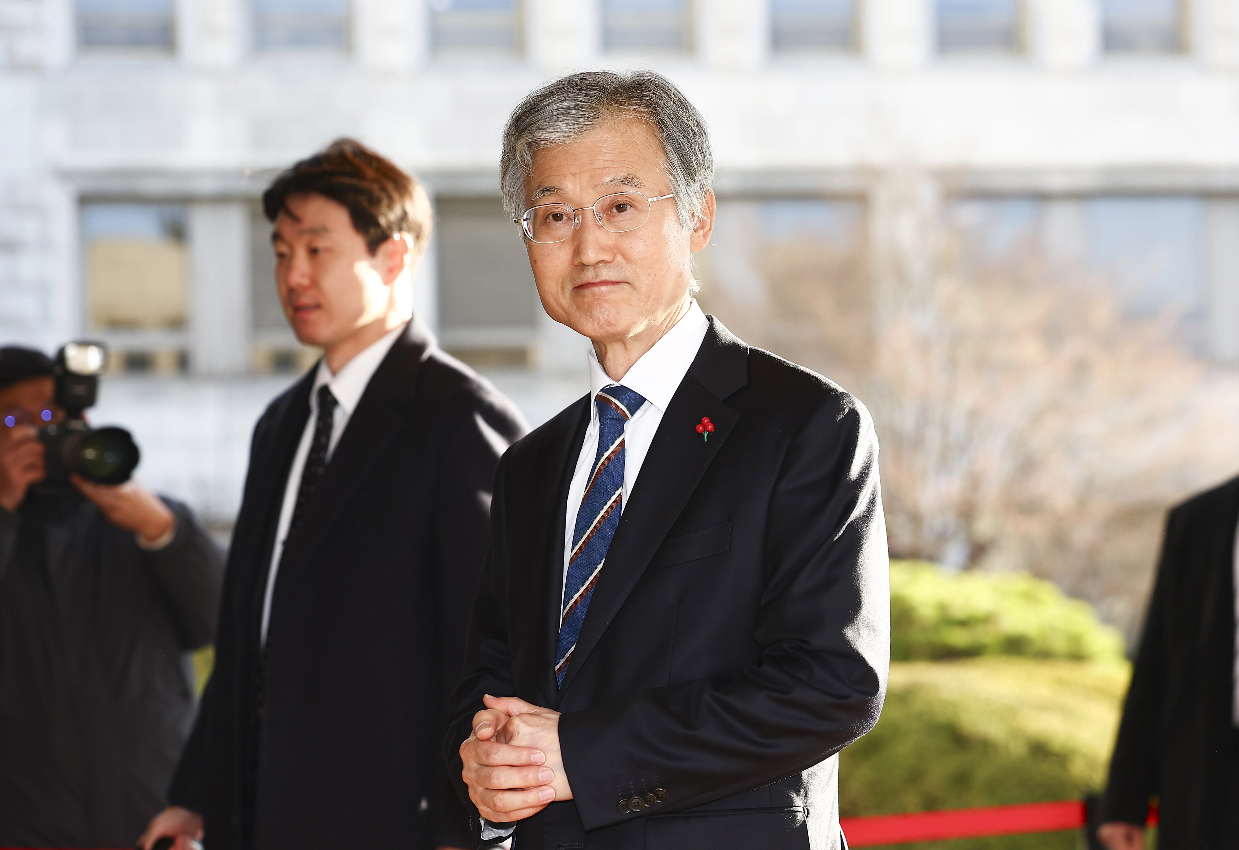 조희대(오른쪽) 대법원장. 뉴시스