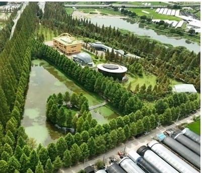 생태 기반 LED(발광다이오드)로 연출될 담양 메타랜드﻿. 
담양군 제공