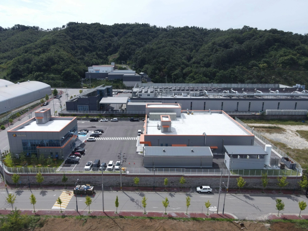 솔리비스 횡성공장 전경