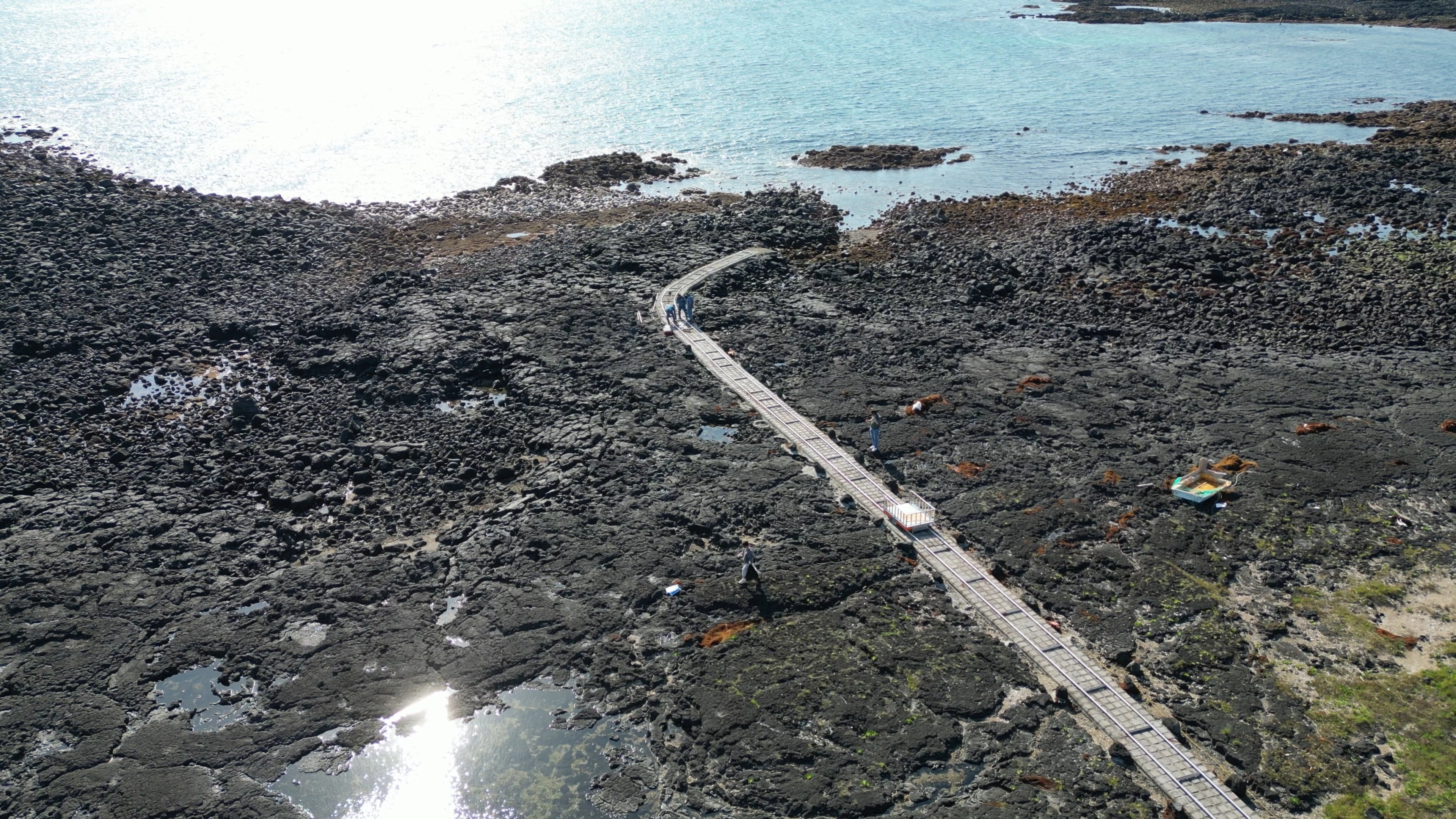 서귀포시 대정읍 일과리 ‘바다기찻길’ 전경. 서귀포시 제공