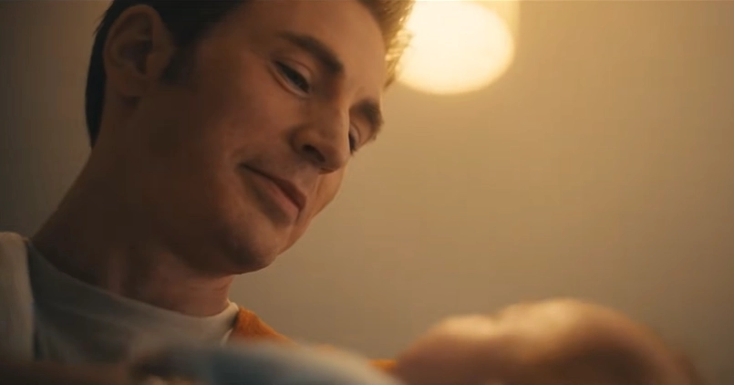 배우 크리스 에반스. 영화 ‘어벤져스: 둠스데이’ 예고편 캡처