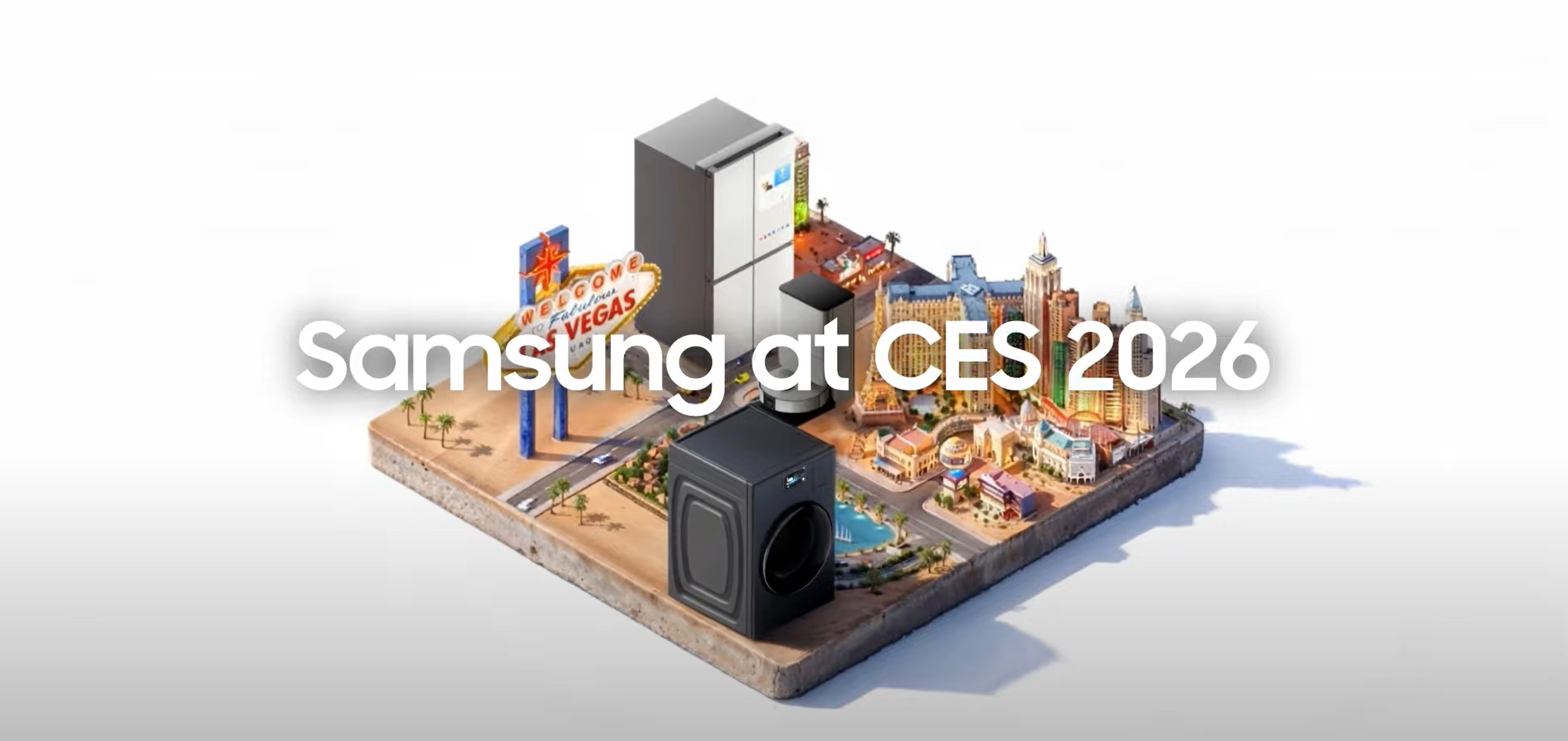 삼성전자가 세계 최대 IT·가전 전시회 ‘CES 2026’을 앞두고 25일 공개한 자사 가전의 역사를 조명하는 티저 영상의 한 장면.
삼성전자 제공
