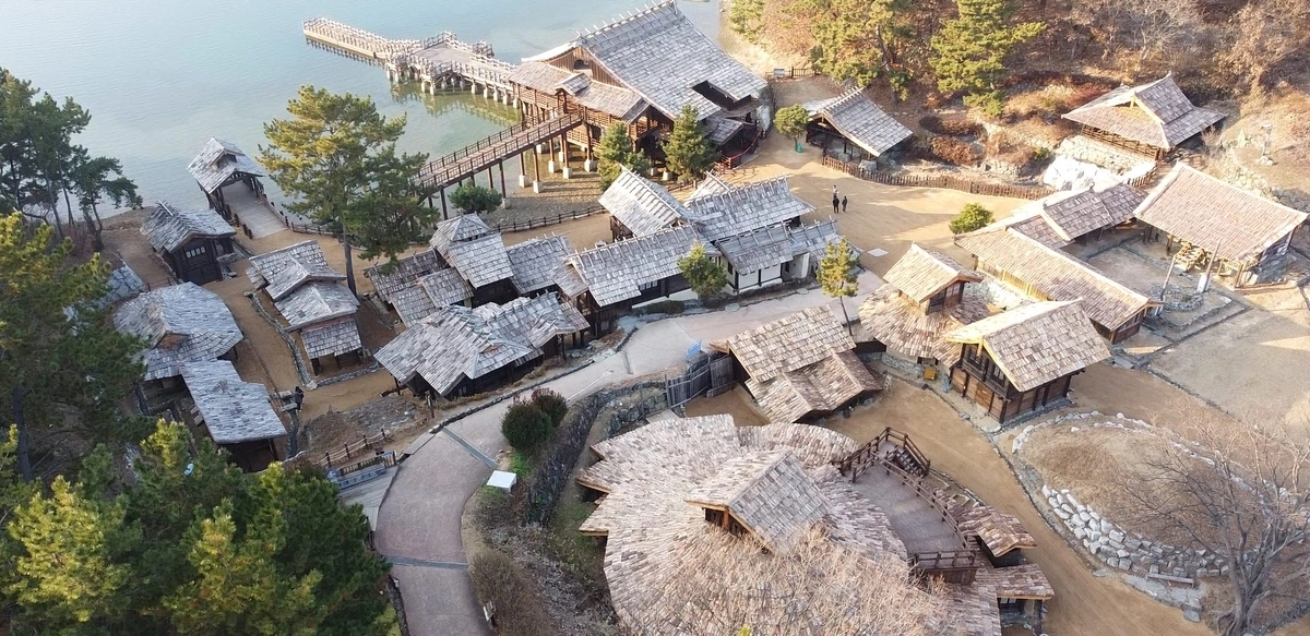 마산 해양드라마세트장 전경. 창원시 제공