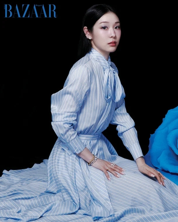 김연아.<br>하퍼스 바자 코리아 제공
