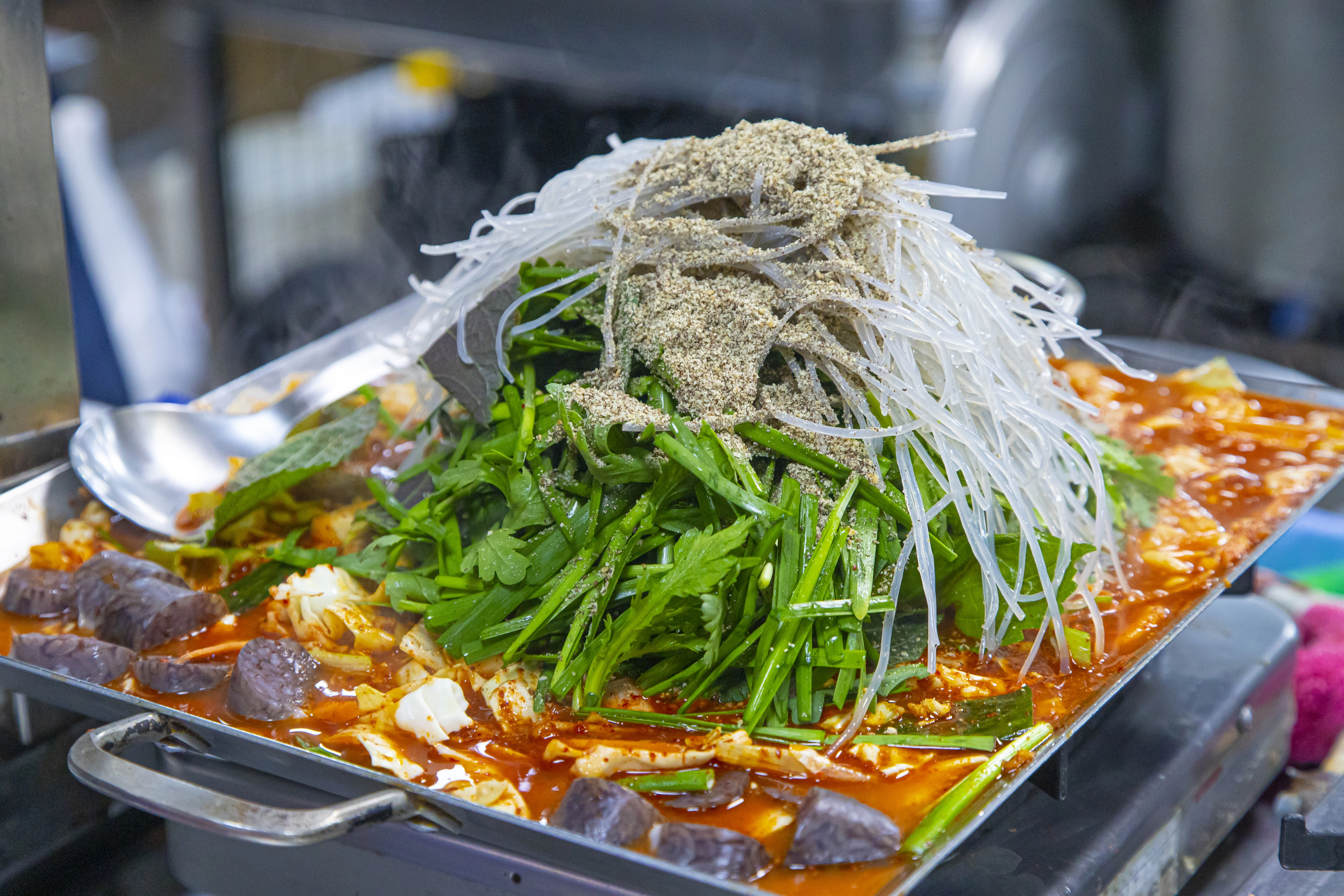 수원 호남순대 순대(경기관광공사 제공)