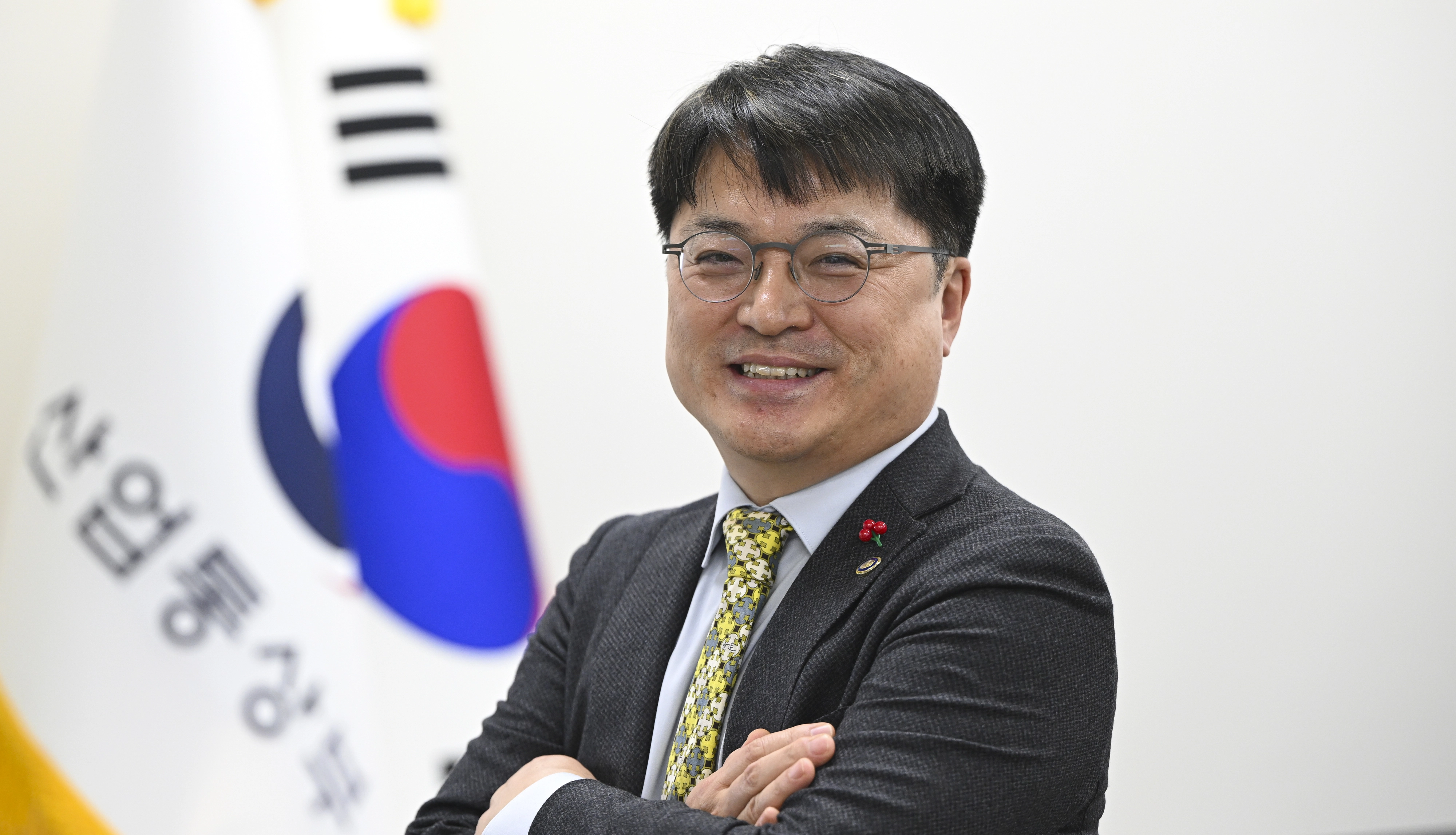 문신학 산업통상부 차관이 5일 정부서울청사에서 서울신문과 인터뷰하고 있다. 2026. 1. 5. 이지훈 기자