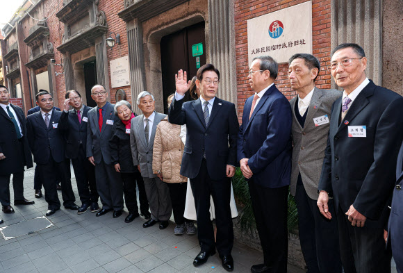 이재명 대통령, 상해 임시정부 방문