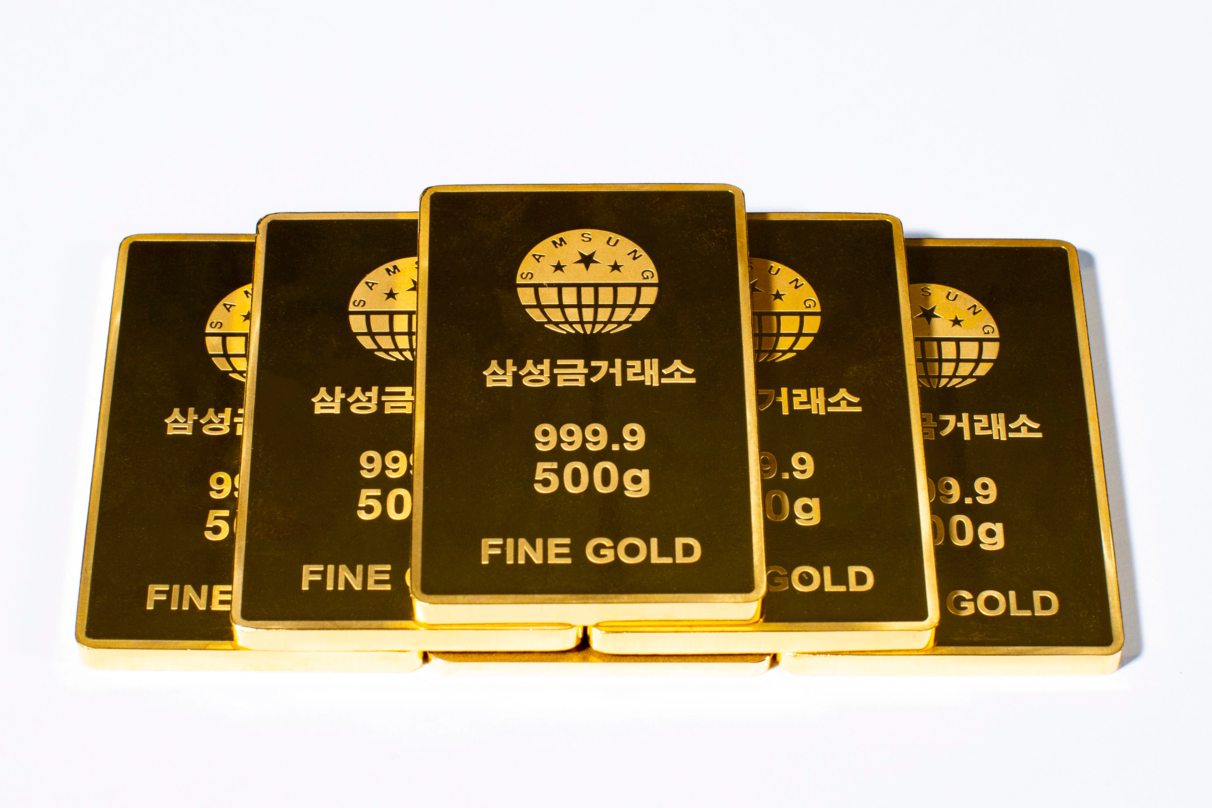 호반그룹 삼성금거래소 골드바.
삼성금거래소 제공