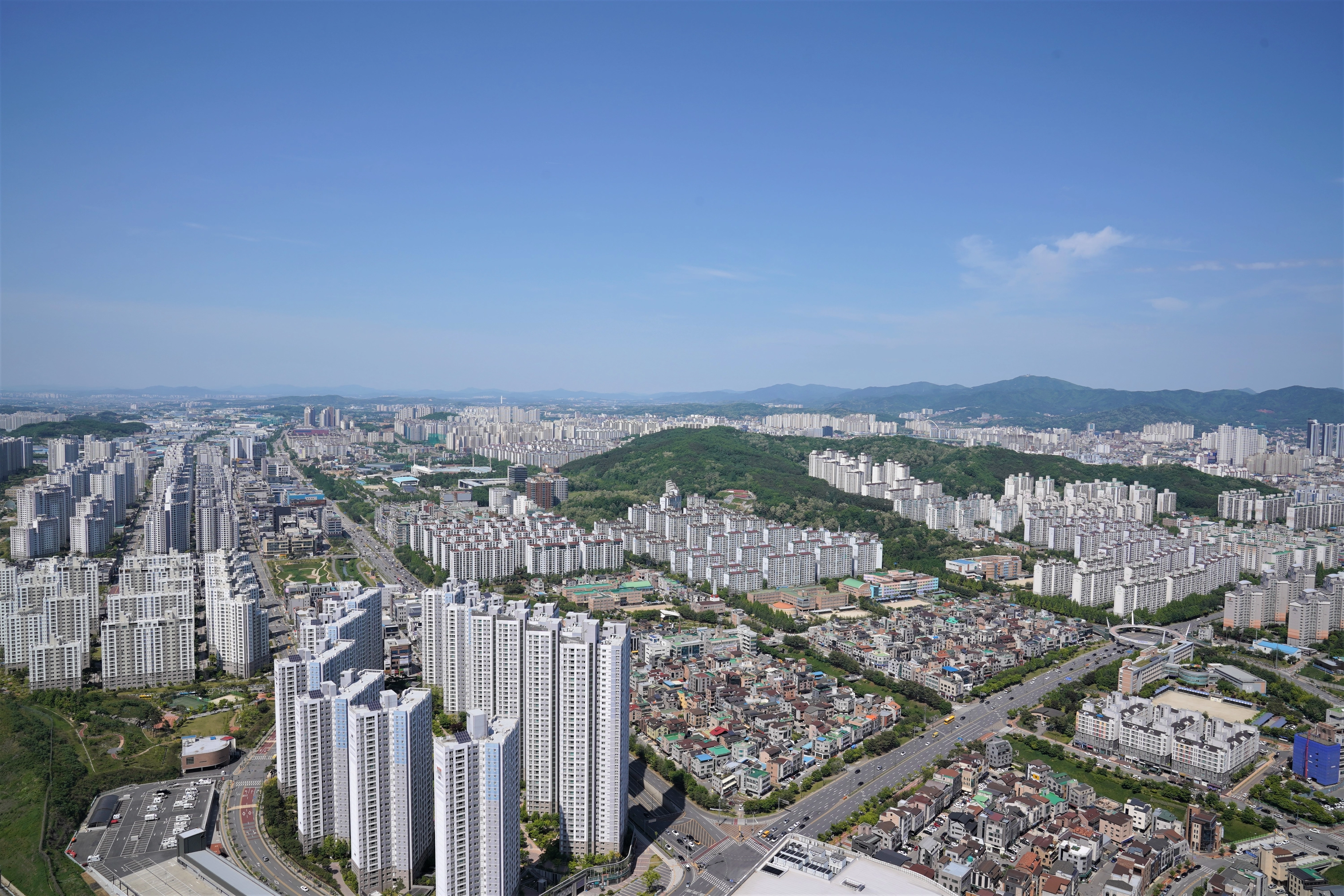 충남 천안시 전경. 시 제공