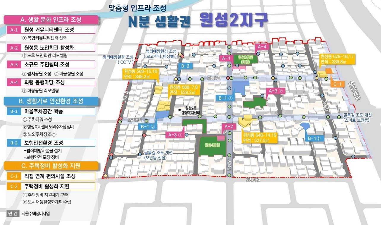 뉴빌리지 천안시 동남구 원성2지구 조감도. 시 제공