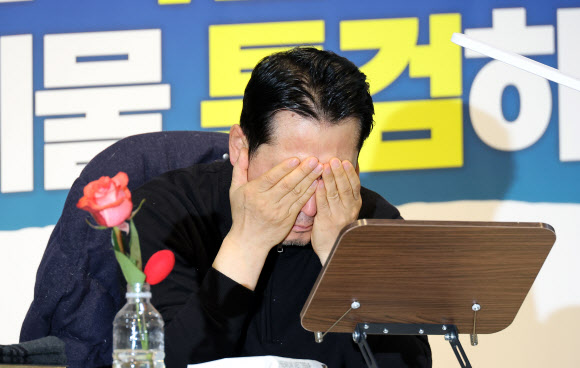 장동혁, 닷새째 단식