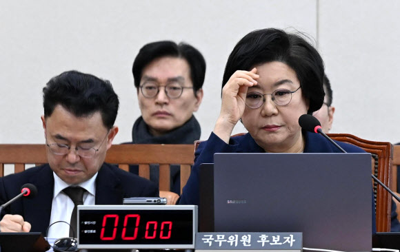 인사청문회 출석한 이혜훈 기획예산처 장관 후보자