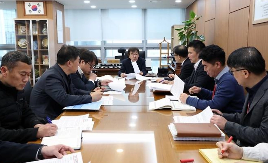 충남도 ‘행정통합 특별법 특례 원안 반영 테스크 포스(TF)’ 첫 회의가 열리고 있다. 서울신문 DB