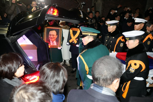 이해찬 전 총리 발인