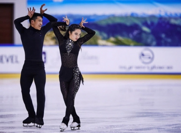 임해나(오른쪽)·권예 듀오.
연합뉴스