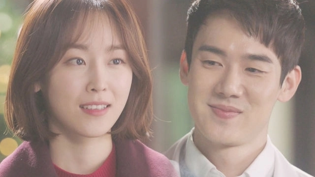 배우 서현진(왼쪽)과 유연석. SBS ‘낭만닥터 김사부’ 시즌1 방송화면