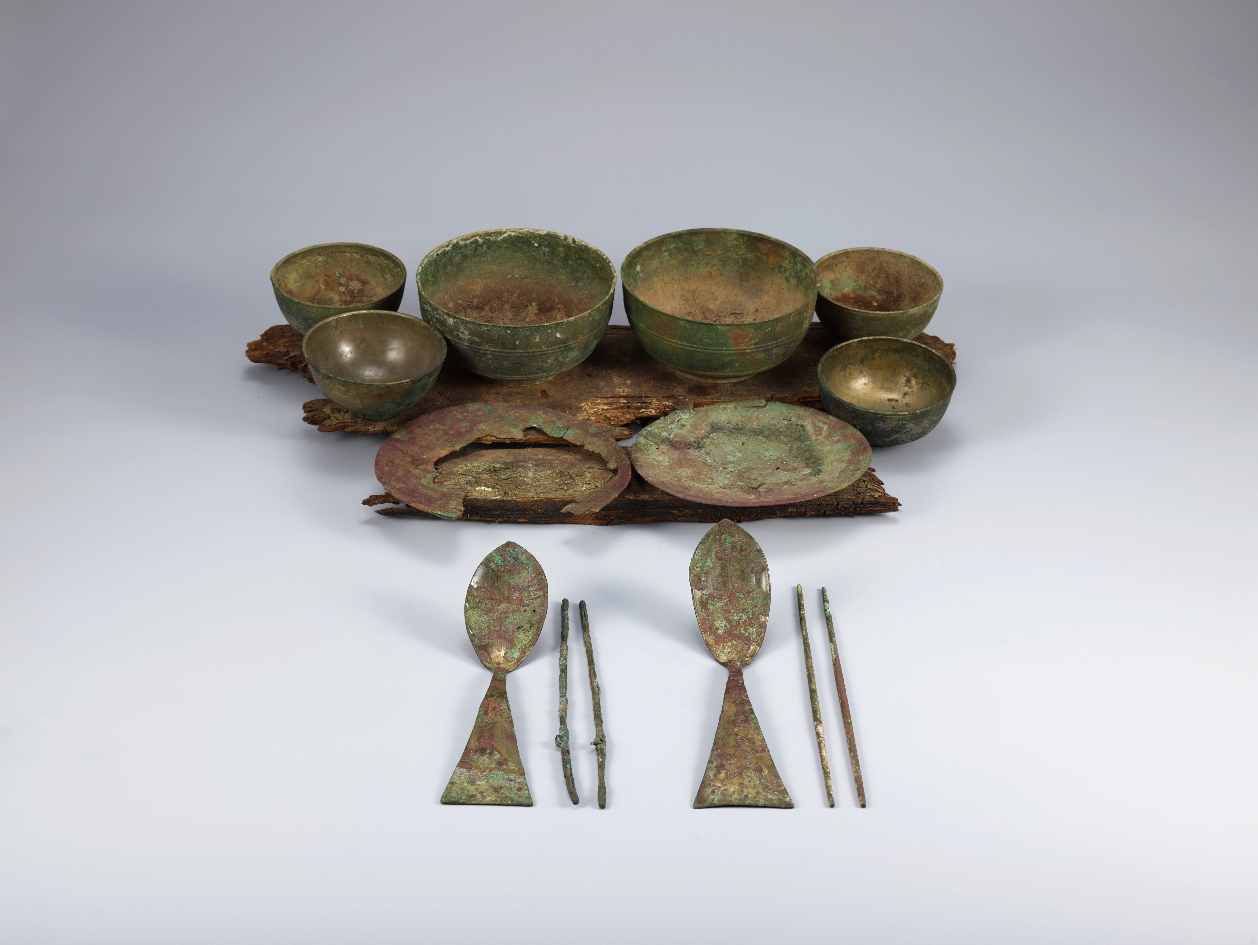 ‘우리들의 밥상’ 특별전에 선보일 예정인 무령왕릉 식기.
국립중앙박물관 제공