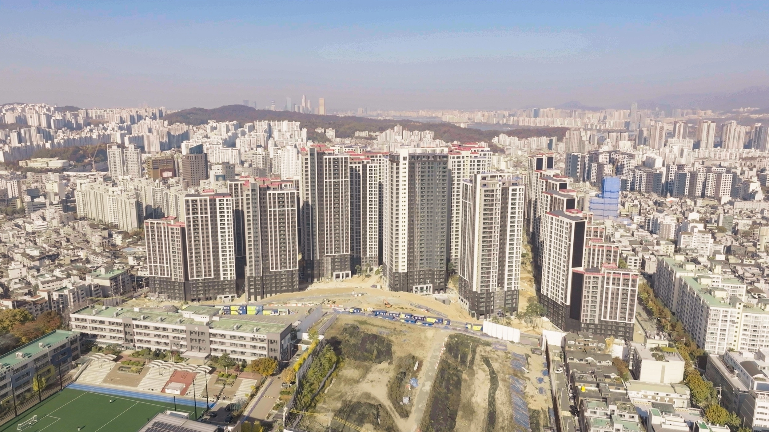 서초 방배5구역 재건축 현장. 
한미글로벌 제공