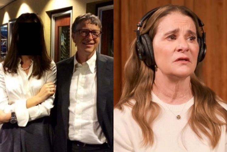 지난달 30일 미 법무부가 추가로 공개한 미성년자 성착취범 제프리 엡스타인 문건에 마이크로소프트(MS) 창업자 빌 게이츠 이름이 여러 차례 등장한 데 대해 그의 전 배우자인 멀린다 프렌치 게이츠(오른쪽)는 “믿을 수 없을 만큼 슬프다”라며 심경을 밝혔다. 지난해 미 하원 감독위원회 민주당 의원들이 공개한 엡스타인 사진 중에는 게이츠가 한 여성과 함께 찍은 사진(왼쪽)이 공개되기도 했다. AFP 연합뉴스·NPR