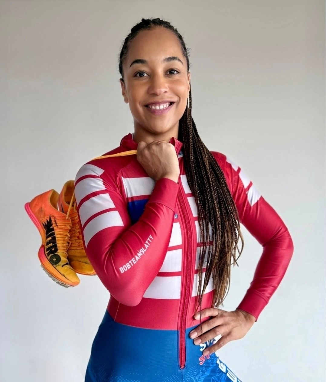 3번의 하계올림픽 육상 종목 출전 경험이 있는 스위스의 살로메 코라는 2026 밀라노·코르티나담페초 동계올림픽 봅슬레이팀 대표로 출전한다. 살로메 코라 SNS