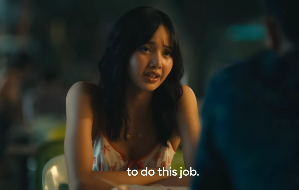 그룹 블랙핑크의 리사. HBO ‘화이트 로투스’ 시즌3 예고편 캡처