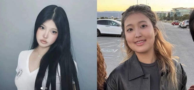 홍진경 딸 라엘.<br>홍진경 인스타그램