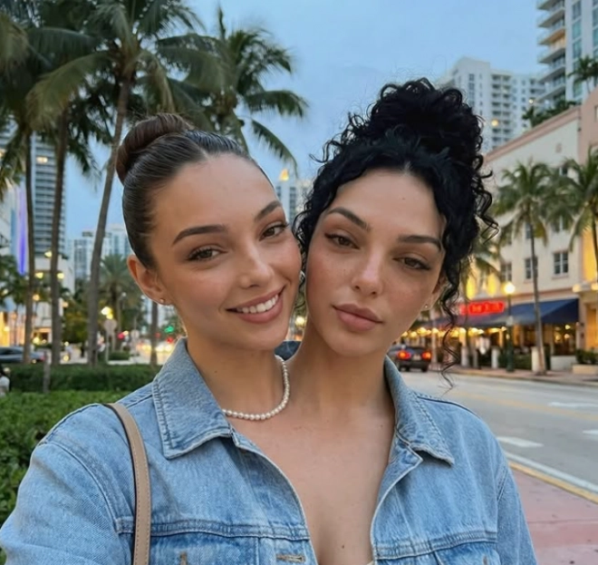 소셜미디어(SNS)에서 수십만명의 팔로워를 모으며 화제가 된 샴쌍둥이 모델이 인공지능(AI)으로 생성됐다는 사실이 알려지자 윤리적 논란이 일고 있다. 인스타그램 캡처