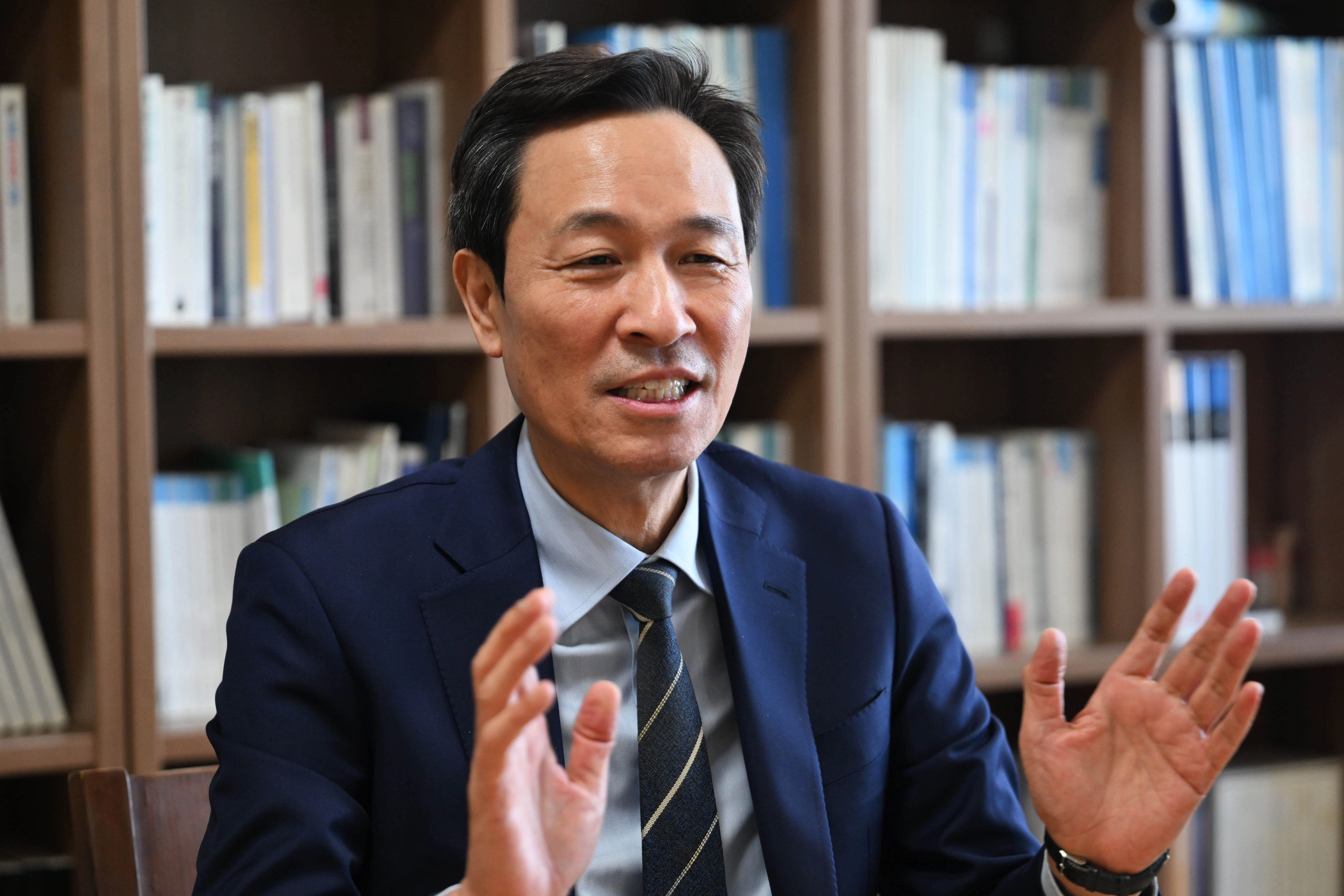 우상호 전 청와대 정무수석  우상호 전 청와대 정무수석.
홍윤기 기자