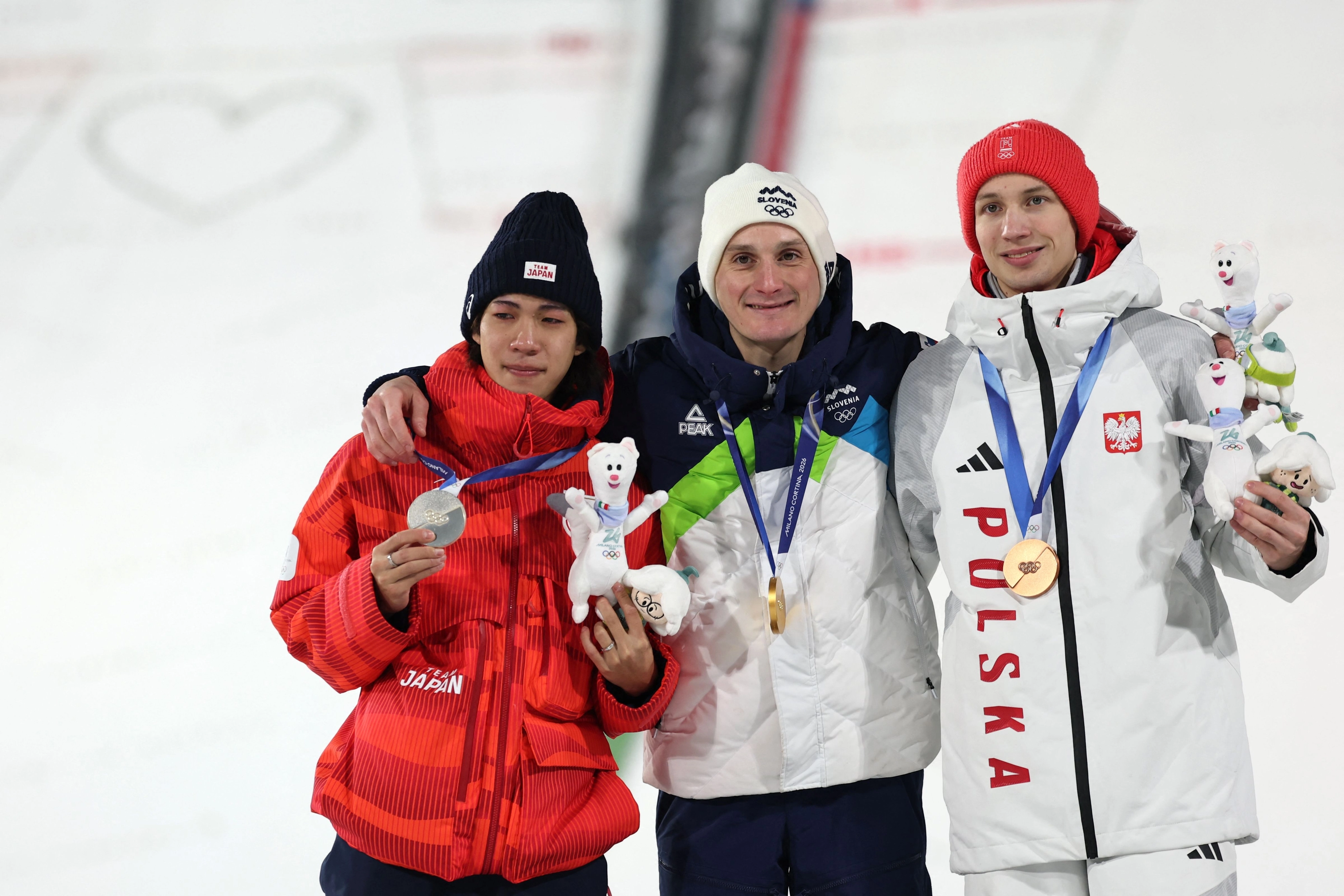 도멘 프레브츠(가운데).AFP 연합뉴스