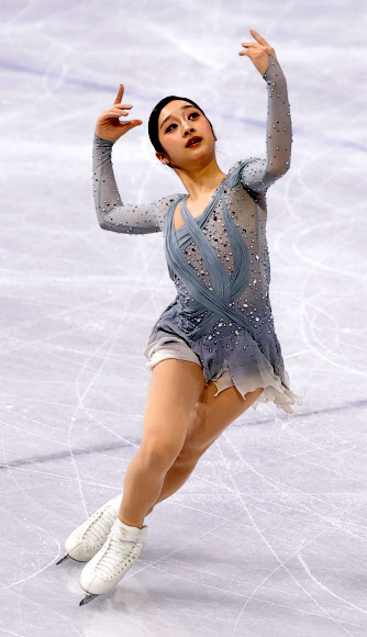 신지아의 아름다운 연기