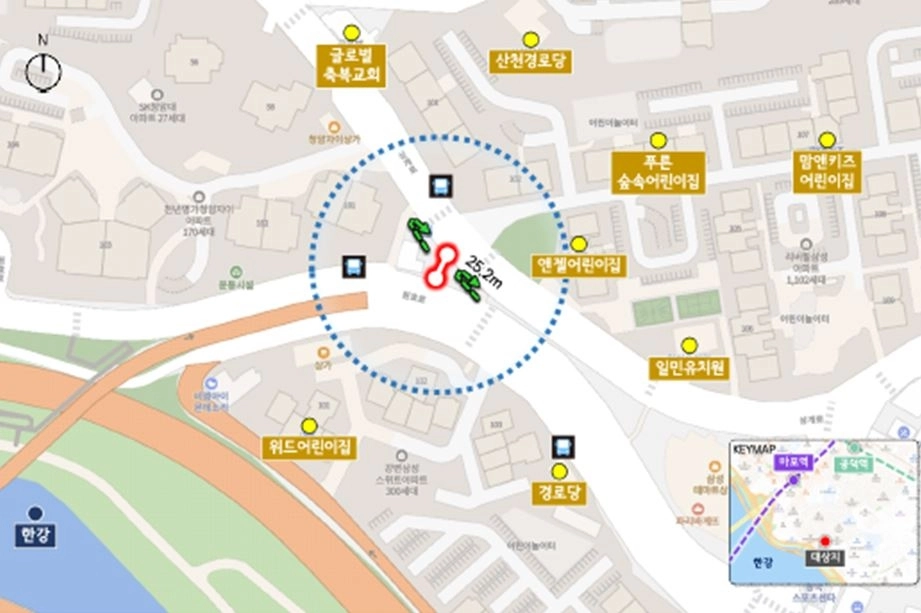 용산구 청암동 180 (청암자이아파트 인근)