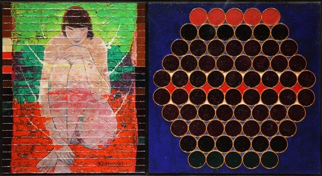 김흥수_바램_1992_캔버스에 혼합재료_73×137㎝. 제주도립미술관 제공