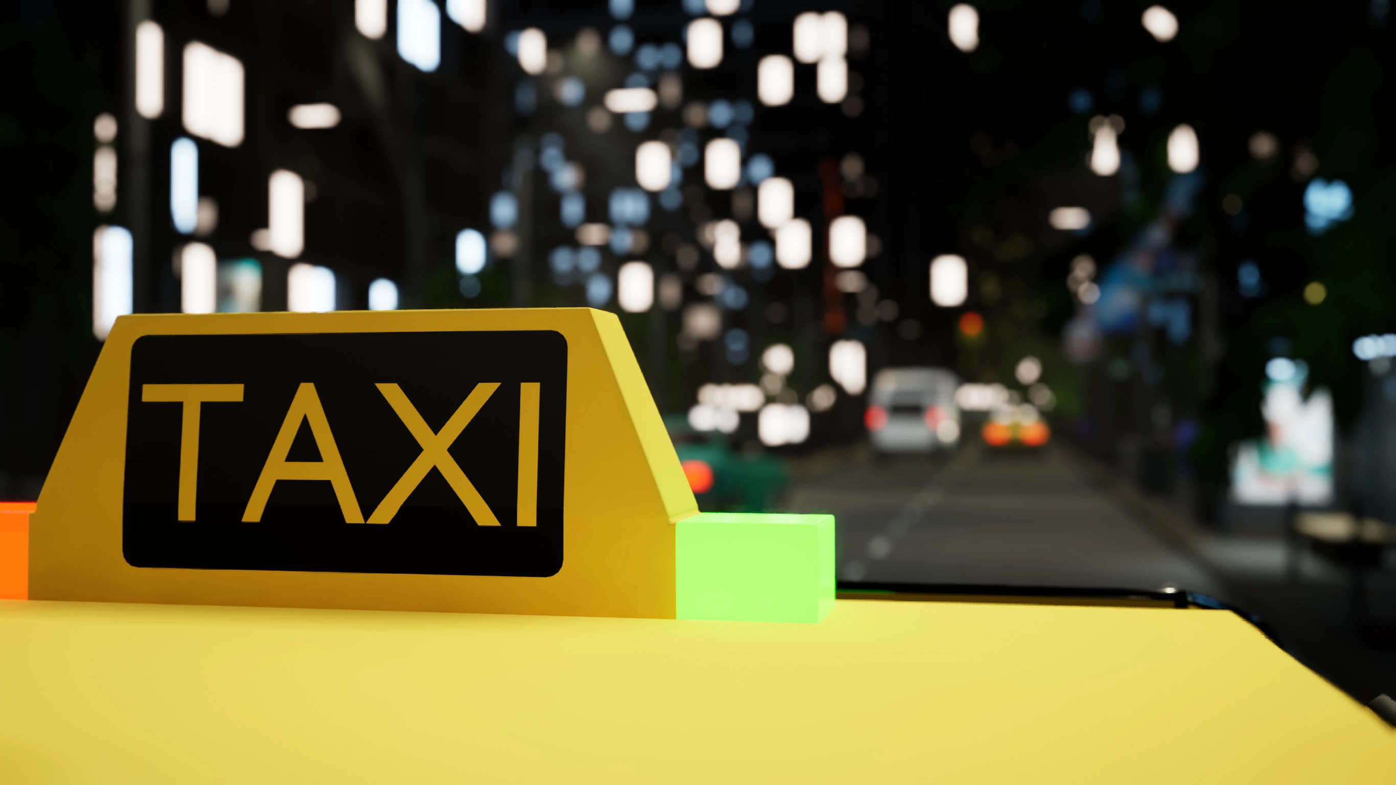 도심을 주행하는 노란색 택시. 위 사진은 기사와 직접적인 관련 없음. 123rf