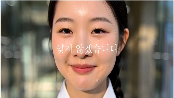 중구청 ‘시간을 건너 온 소녀’  중구청 ‘시간을 건너 온 소녀’ 영상 캡처
중구 제공