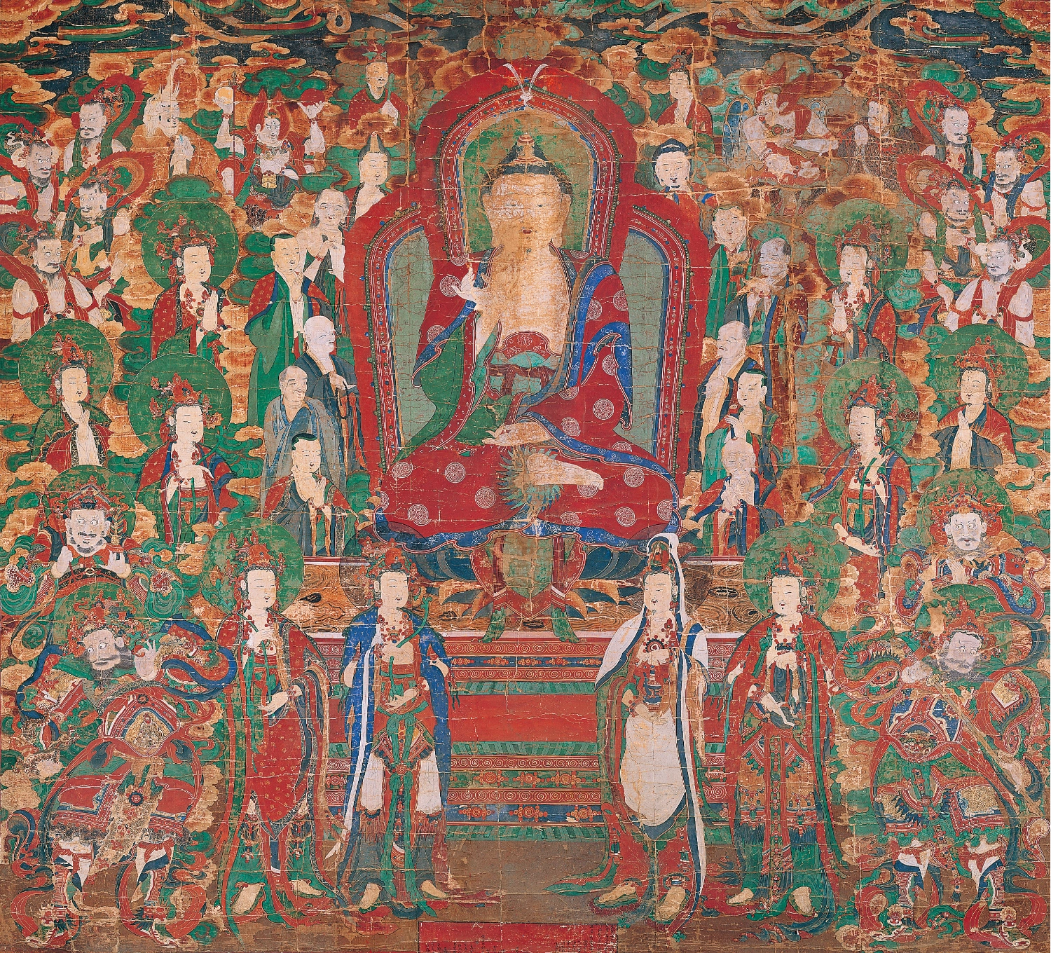 경기 가평 현등사 아미타여래설법도. 국가유산청 제공