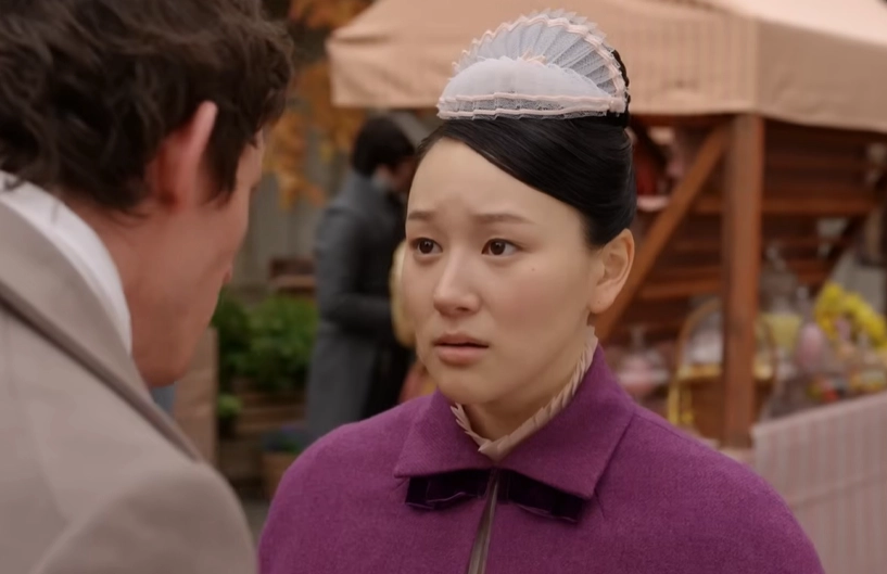 한국계 호주인 배우 하예린. 넷플릭스 오리지널 ‘브리저튼4’ 예고편 캡처