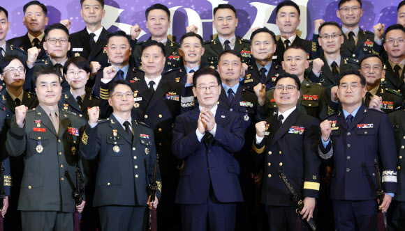 2026년 준장 진급 장성 삼정검 수여식