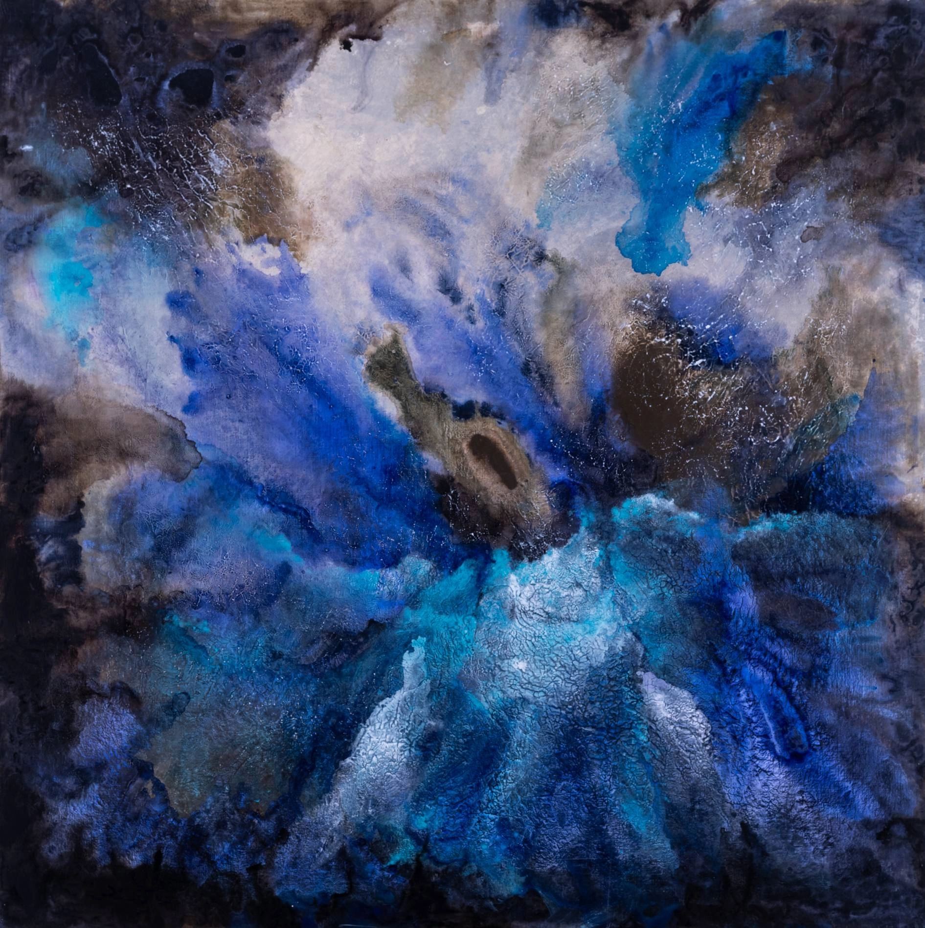 이순희 작가 Informal 자1, Acrylic on canvas, 130.3 × 130.3cm, 2025