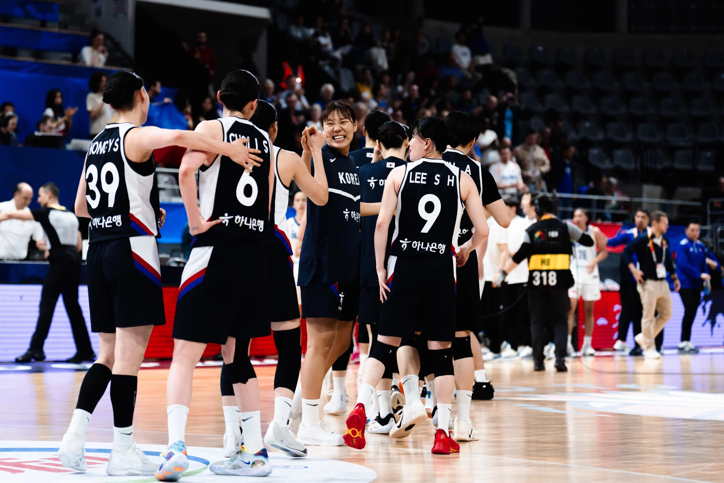 한국여자농구대표팀.FIBA 제공