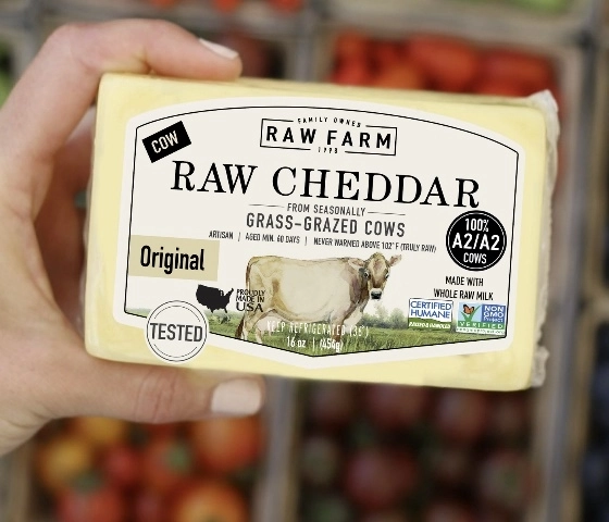Raw Farm 홈페이지 캡처