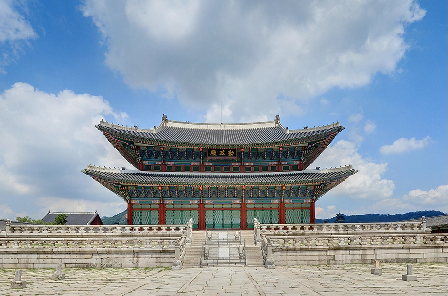 국보로 지정된 경복궁 근정전 전경. 국가유산진흥원 제공