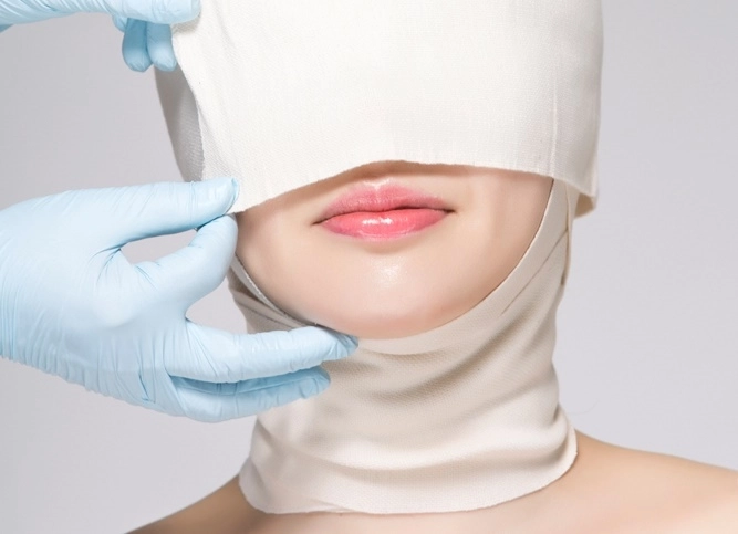 안면거상술 자료사진. 아이클릭아트