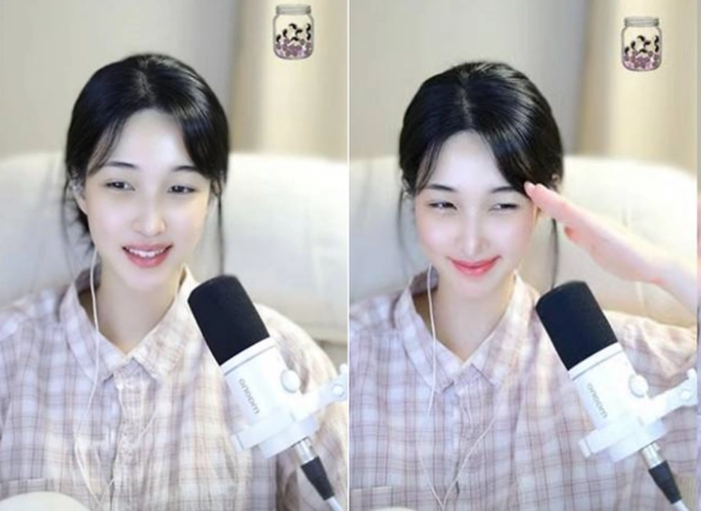 그룹 라붐 출신 배우 율희가 틱톡 라이브 방송을 진행하는 BJ로 새로운 활동을 시작했다. 율희 틱톡 캡처