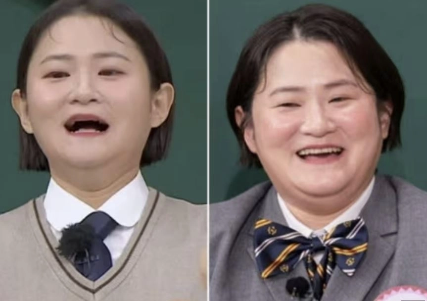 개그우먼 김신영. JTBC ‘아는형님’ 방송화면