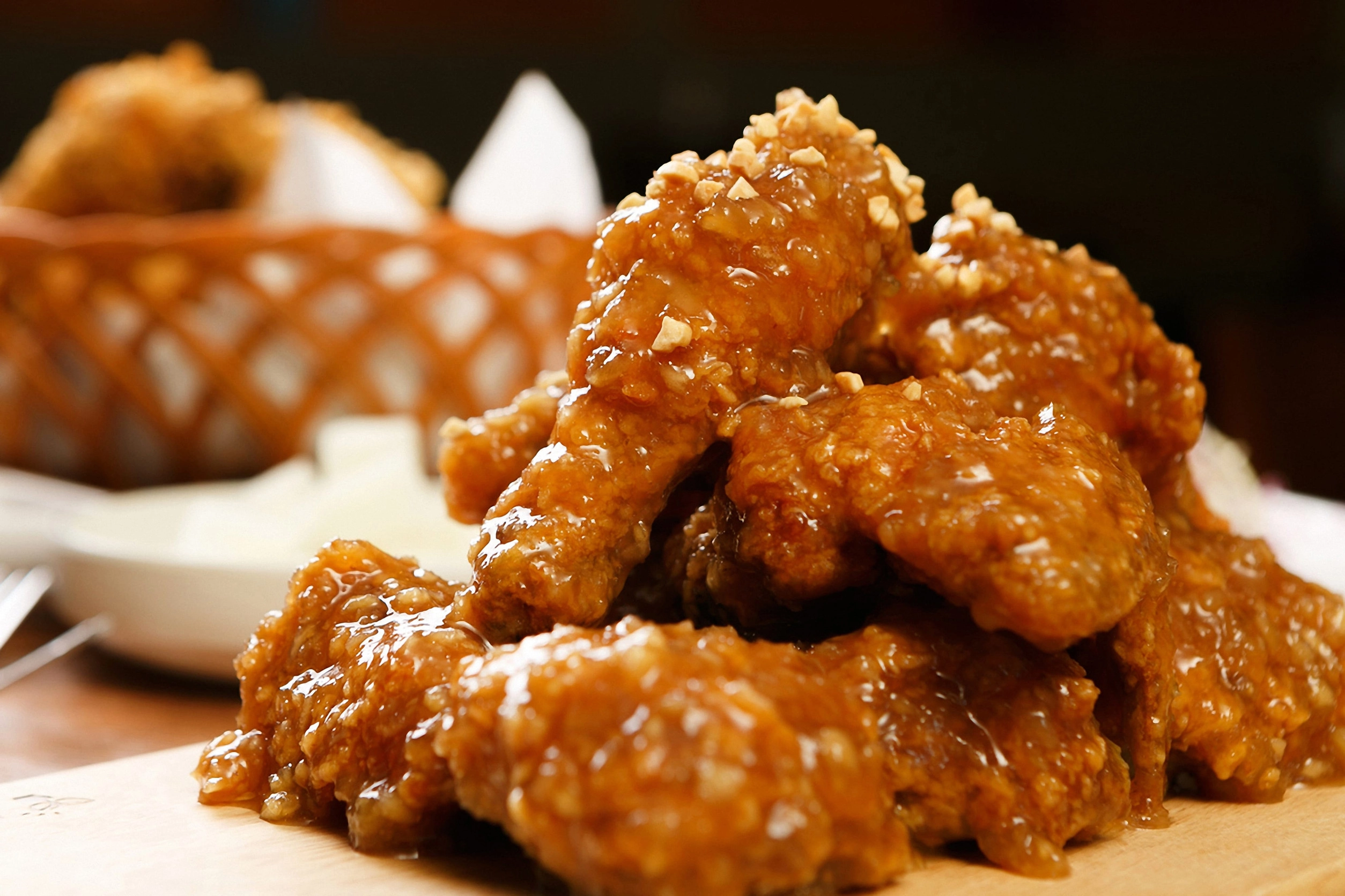 치킨 사진. 123rf