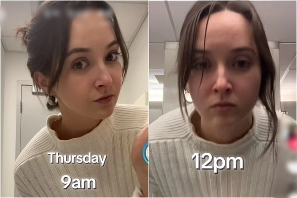 “사무실 공기 때문에 외모가 망가진다”는 주장이 소셜미디어를 중심으로 확산되며 직장인들의 공감을 얻고 있다. 틱톡(@noadonlan) 캡처