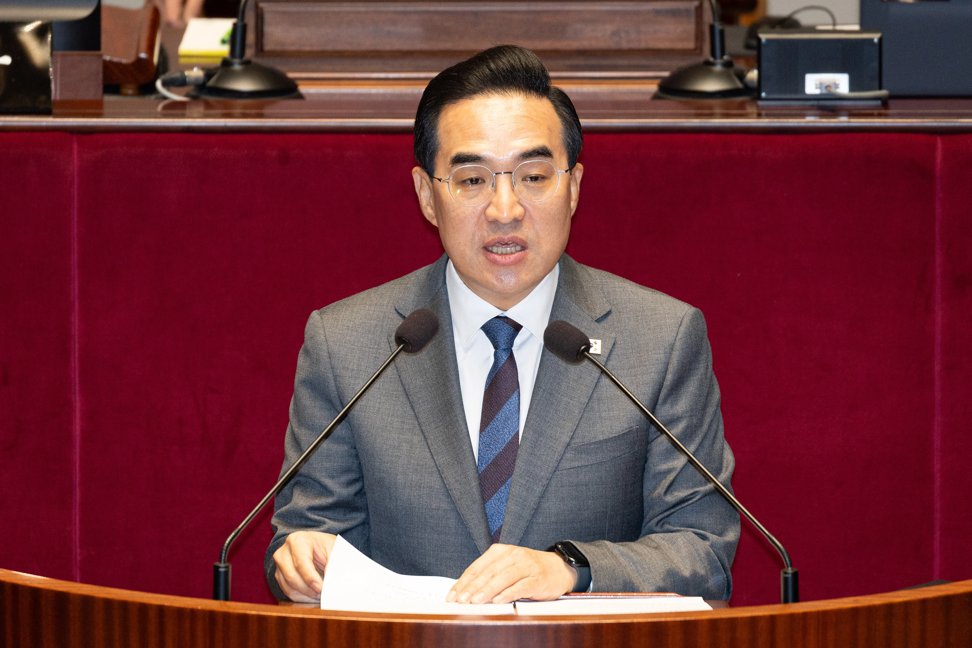 박홍근 기획예산처 장관, 2026년도 1차 추경안 제안설명  (서울=뉴스1) 유승관 기자 = 박홍근 기획예산처 장관이 7일 서울 여의도 국회에서 열린 제434회 국회(임시회) 예산결산특별위원회 제1차 전체회의에서 2026년도 제1회 추가경정예산안 제안설명을 하고 있다. 2026.4.7/뉴스1