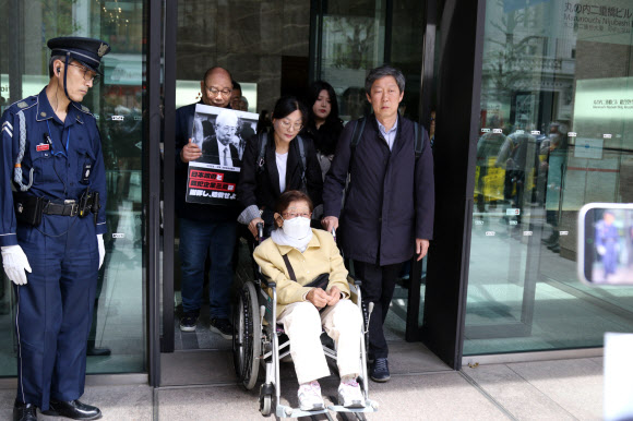 미쓰비시중공업 관계자 못 만난 강제동원 피해자와 유족
