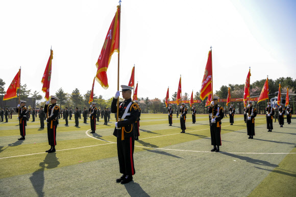 해병대 창설 77주년 기념행사