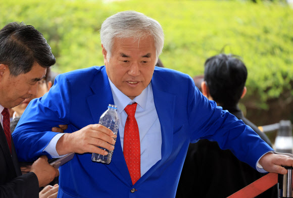 전광훈 목사, 재판 출석